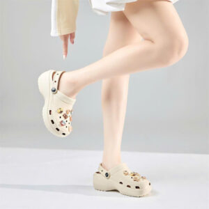 Dép nữ Moonn sandal clog đế eva siêu nhẹ, mềm dẻo