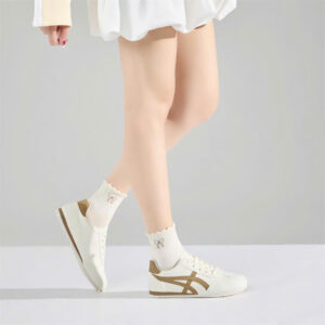 Giày Thể Thao Nữ Moonn N32 - Giày Thể Thao Sneaker Basic Nữ Cổ Thấp, Mũi Bo Tròn Nhẹ