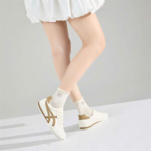 Giày thể thao nữ Moon basic nữ cổ thấp, mũi bo tròn